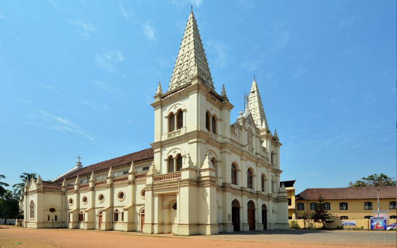 Santa Cruz Basilica in Ernakulam kerala